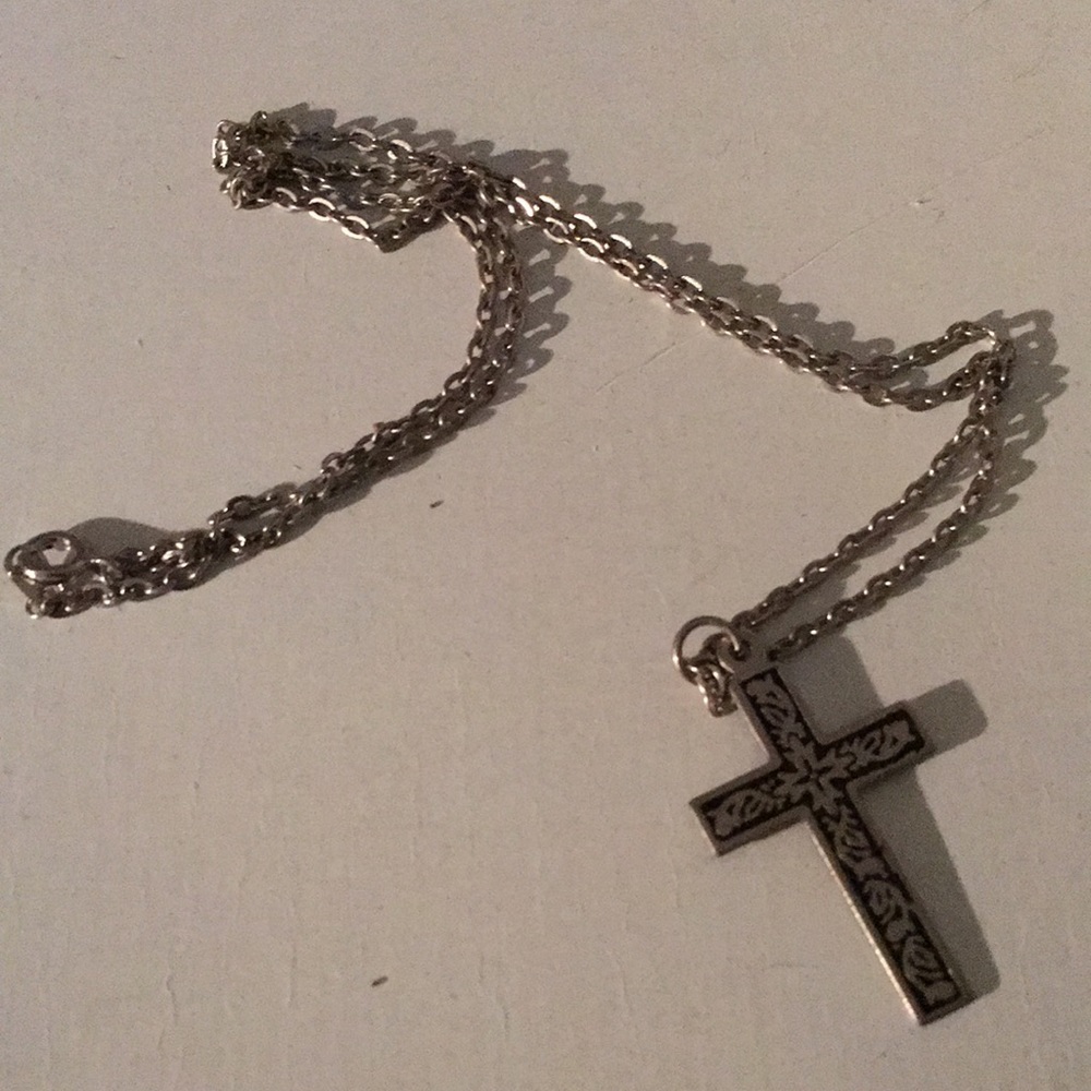 Christian Cross with chain